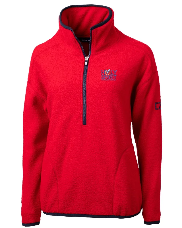 Puffer jackets with a detachable faux - fur trim on the hood and cuffs for versatilityCutter & Buck Cascade Eco Sherpa Ladies Fleece Pullover Jacket Puffer jackets with a detachable faux - fur trim on the hood and cuffs for versatilityCutter & Buck Cascade Eco Sherpa Ladies Fleece Pullover Jacket