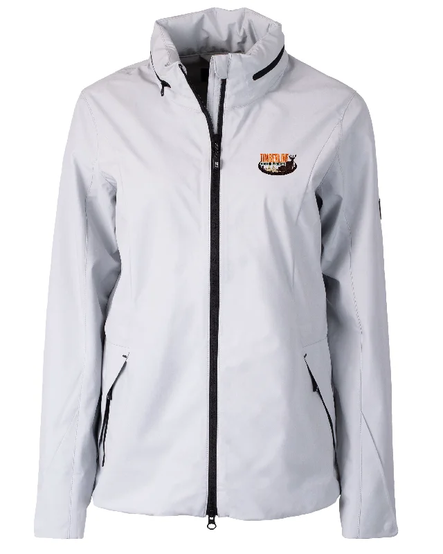 Shiny satin jackets with a ruffled and ruched detail for a more feminine lookCutter & Buck Vapor Water Repellent Stretch Ladies Full Zip Rain Jacket Shiny satin jackets with a ruffled and ruched detail for a more feminine lookCutter & Buck Vapor Water Repellent Stretch Ladies Full Zip Rain Jacket