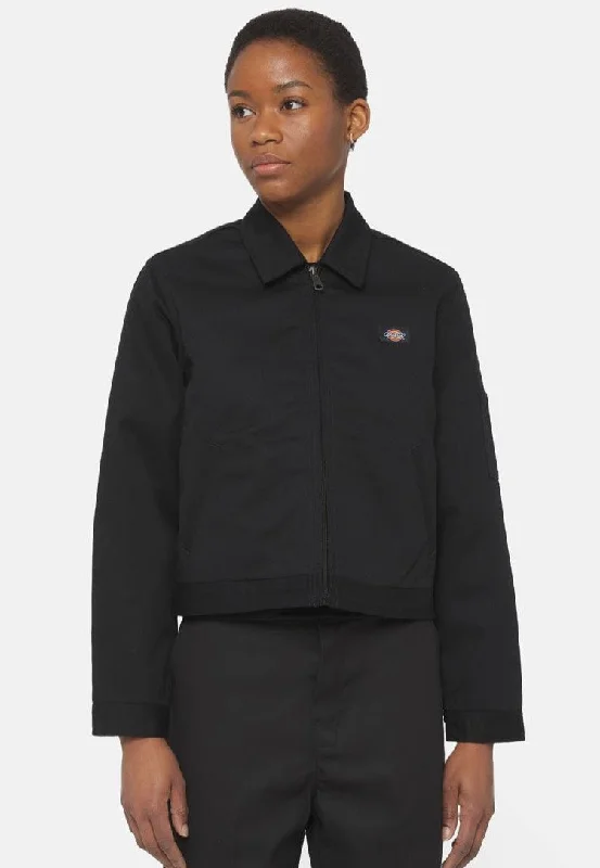 Longline jackets with a pleated front for a more formal lookDickies - Unlined Cropped Eisenhower Black - Jacket Longline jackets with a pleated front for a more formal lookDickies - Unlined Cropped Eisenhower Black - Jacket