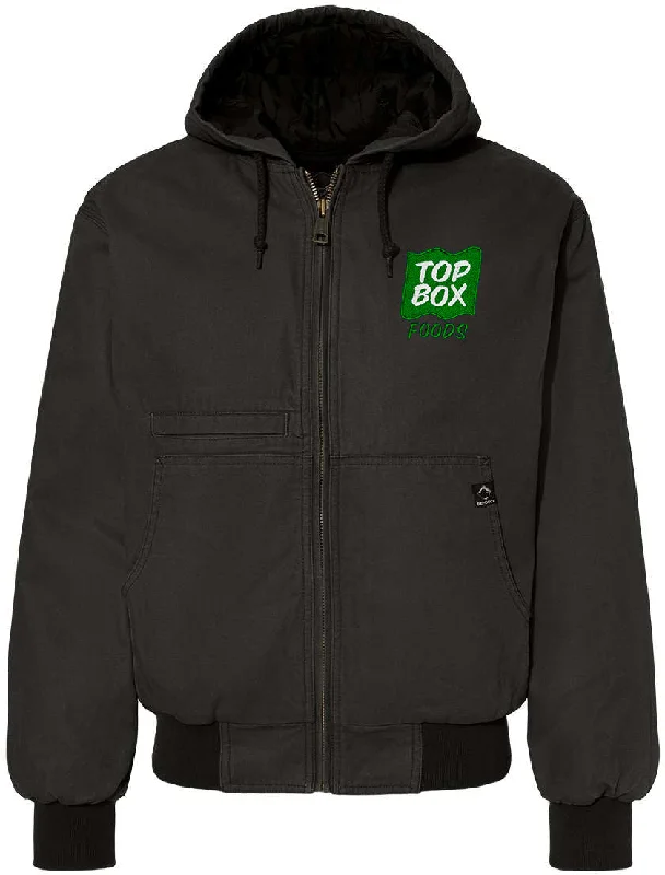 Longline jackets with a split hem for a more modern lookDRI Duck Laramie Power Move Jacket Longline jackets with a split hem for a more modern lookDRI Duck Laramie Power Move Jacket