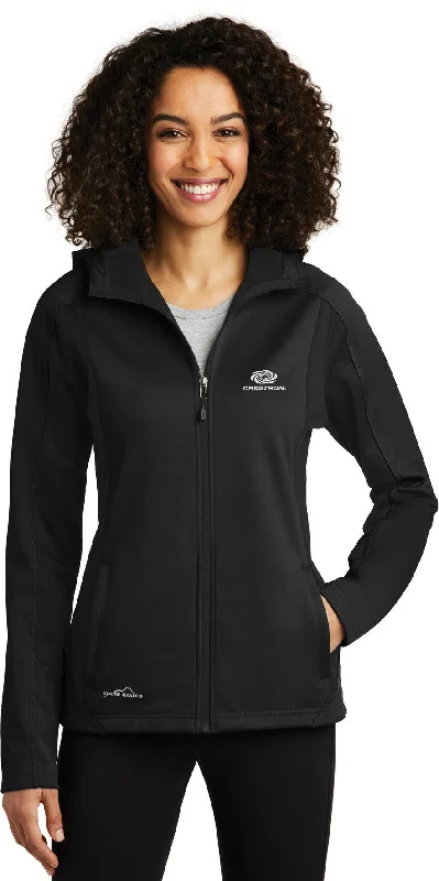 Pea coats with a button - down front and a belt for a classic lookEddie Bauer Ladies Trail Soft Shell Jacket Pea coats with a button - down front and a belt for a classic lookEddie Bauer Ladies Trail Soft Shell Jacket