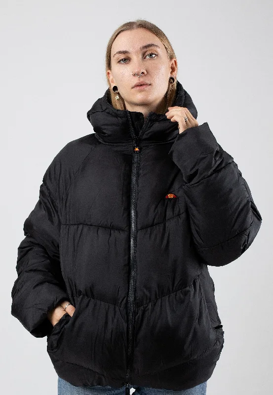 Cropped jackets with a metallic - threaded embroidery for a more glamorous lookEllesse - Feira Padded Black - Jacket Cropped jackets with a metallic - threaded embroidery for a more glamorous lookEllesse - Feira Padded Black - Jacket