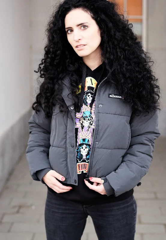 Satin bomber jackets with a sequined detail for a more glamorous lookEllesse - Monolis Padded Black - Jacket Satin bomber jackets with a sequined detail for a more glamorous lookEllesse - Monolis Padded Black - Jacket