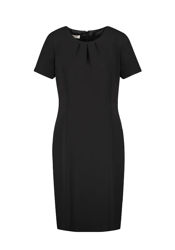 Party Dresses with Embroidered Tribal Patterns and Satin Sash and Beaded Waistband for Ladies' Cultural and Glamorous LookGerry Weber Contrast Trim Pencil Dress, Black Party Dresses with Embroidered Tribal Patterns and Satin Sash and Beaded Waistband for Ladies' Cultural and Glamorous LookGerry Weber Contrast Trim Pencil Dress, Black