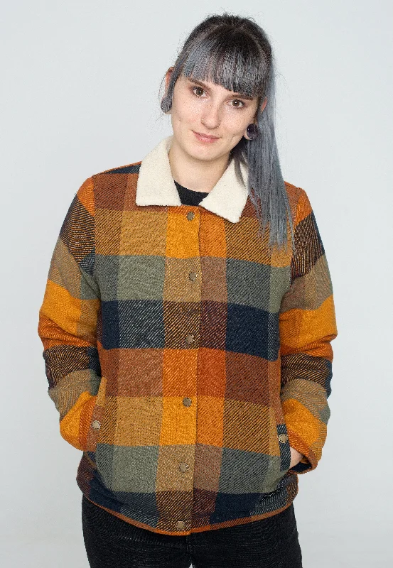 Longline jackets with a slimming, straight - cut design for a sleek lookIriedaily - Team Sherpa Caramel - Jacket Longline jackets with a slimming, straight - cut design for a sleek lookIriedaily - Team Sherpa Caramel - Jacket