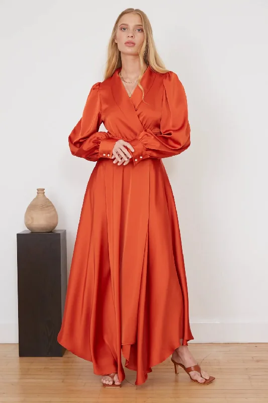 Metallic Party Dresses with Sequined Straps for Ladies' New Year's Eve PartiesJovonna Angnella Wrap Maxi Dress, Crimson Metallic Party Dresses with Sequined Straps for Ladies' New Year's Eve PartiesJovonna Angnella Wrap Maxi Dress, Crimson