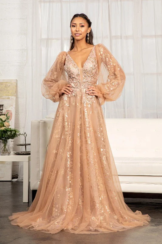 Long Party Dresses with Train for Ladies' Red Carpet EventsGLS GL3001 Sienna 3XL Sale Long Party Dresses with Train for Ladies' Red Carpet EventsGLS GL3001 Sienna 3XL Sale