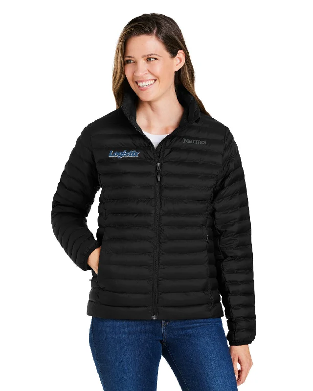 Long jackets with a ruched side for a more flattering silhouetteMarmot Ladies Echo Featherless Jacket Long jackets with a ruched side for a more flattering silhouetteMarmot Ladies Echo Featherless Jacket