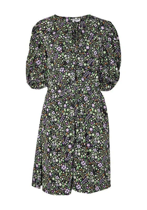 Sleeveless Chiffon Party Dresses with Slit for Ladies' Cocktail PartiesNoisy May Devon Floral Mini Dress, Black Multi Sleeveless Chiffon Party Dresses with Slit for Ladies' Cocktail PartiesNoisy May Devon Floral Mini Dress, Black Multi