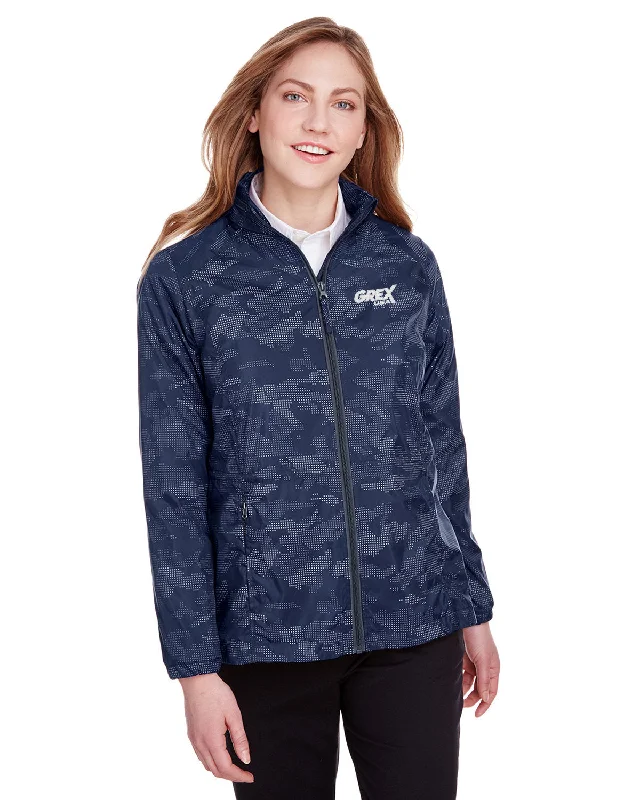 Cropped blazers in a pastel color for a soft and feminine lookNorth End Ladies Rotate Reflective Jacket Cropped blazers in a pastel color for a soft and feminine lookNorth End Ladies Rotate Reflective Jacket