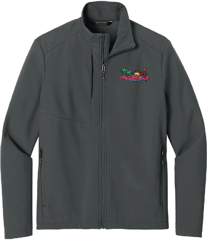 Fitted leather jackets with a lace - up back for a customizable fitPort Authority C-FREE Core Soft Shell Fitted leather jackets with a lace - up back for a customizable fitPort Authority C-FREE Core Soft Shell