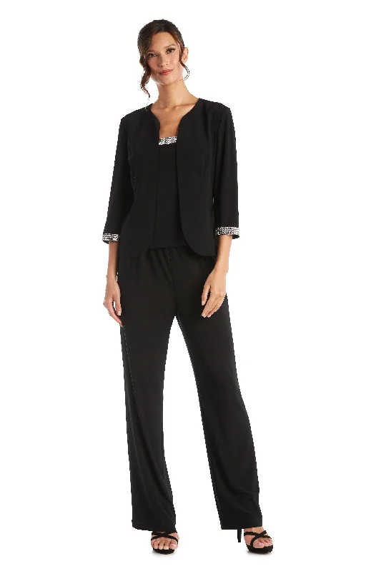 Satin Party Dresses with Floral Embroidery for Ladies' Romantic AppealR&M Richards 7449 Mother Of The Bride Pant Suit Sale Satin Party Dresses with Floral Embroidery for Ladies' Romantic AppealR&M Richards 7449 Mother Of The Bride Pant Suit Sale