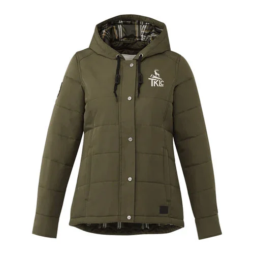 Puffer jackets with a hood lined with faux fur for a cozy lookRoots73 Ladies Gravenhurst Jacket Puffer jackets with a hood lined with faux fur for a cozy lookRoots73 Ladies Gravenhurst Jacket