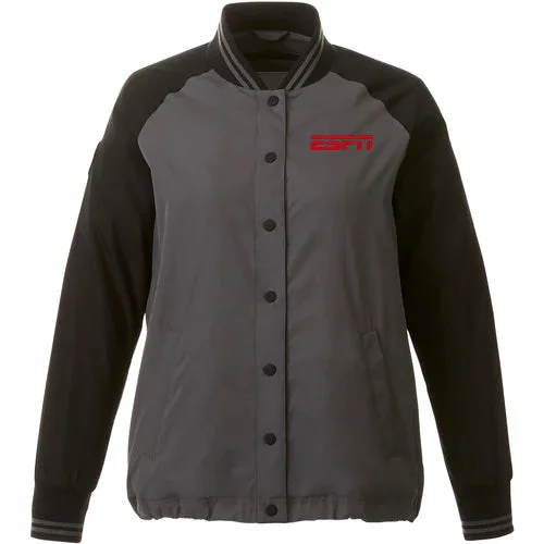 Longline coats with a slouchy, relaxed fit for a laid - back lookRoots73 Ladies Hargrave Varsity Jacket Longline coats with a slouchy, relaxed fit for a laid - back lookRoots73 Ladies Hargrave Varsity Jacket