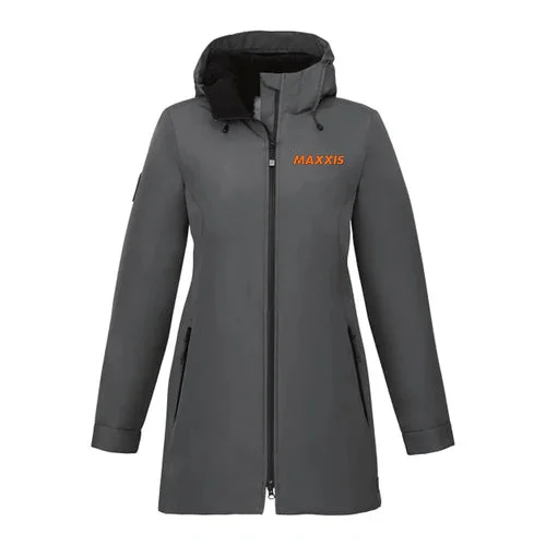 Shiny satin jackets with a bow detail for a more feminine touchRoots73 Ladies Rockglen Eco Insulated Jacket Shiny satin jackets with a bow detail for a more feminine touchRoots73 Ladies Rockglen Eco Insulated Jacket