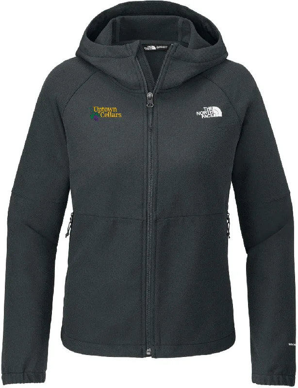 Denim jackets with a distressed and faded effect for a vintage lookThe North Face Ladies Barr Lake Hooded Soft Shell Jacket Denim jackets with a distressed and faded effect for a vintage lookThe North Face Ladies Barr Lake Hooded Soft Shell Jacket