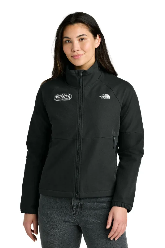Plus size jackets with an elastic waistband for a comfortable fitThe North Face Ladies Barr Lake Soft Shell Jacket Plus size jackets with an elastic waistband for a comfortable fitThe North Face Ladies Barr Lake Soft Shell Jacket