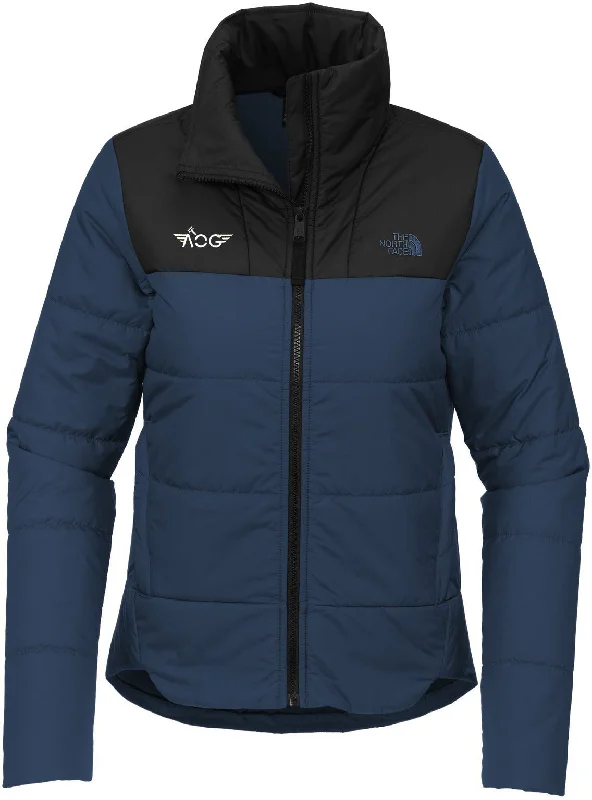 Short fur jackets with a collar and cuffs for a luxurious lookThe North Face Ladies Chest Logo Everyday Insulated Jacket Short fur jackets with a collar and cuffs for a luxurious lookThe North Face Ladies Chest Logo Everyday Insulated Jacket