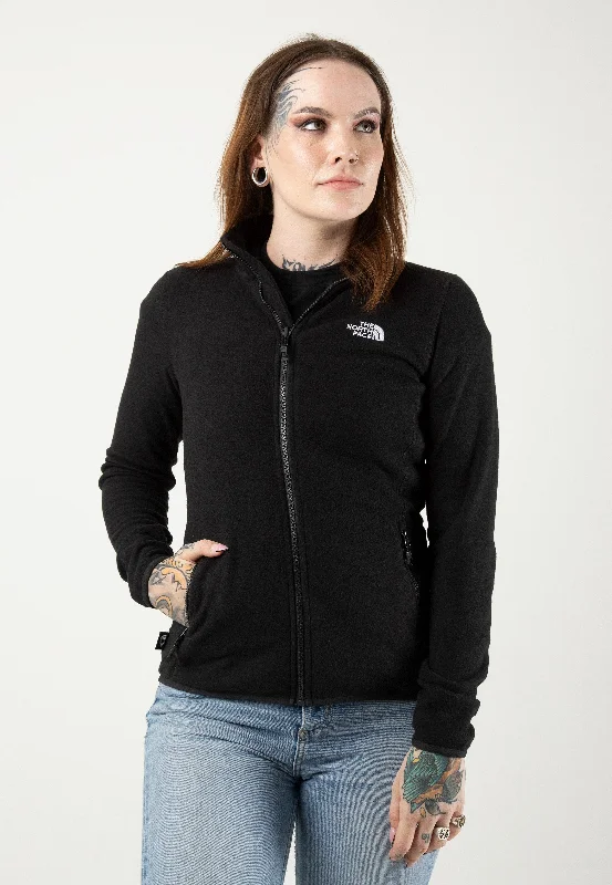 Pea coats with a single - breasted closure and a flap pocket for a more modern lookThe North Face - Women’s 100 Glacier Tnf Black - Jacket Pea coats with a single - breasted closure and a flap pocket for a more modern lookThe North Face - Women’s 100 Glacier Tnf Black - Jacket
