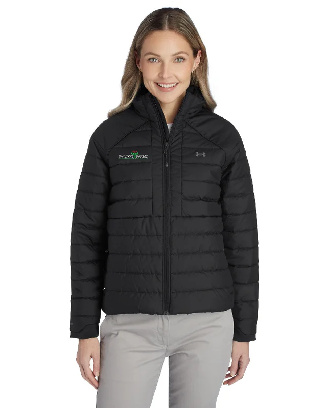 Fitted leather jackets with a lace - up back for a customizable fitUnder Armour Ladies Storm Insulate Jacket Fitted leather jackets with a lace - up back for a customizable fitUnder Armour Ladies Storm Insulate Jacket
