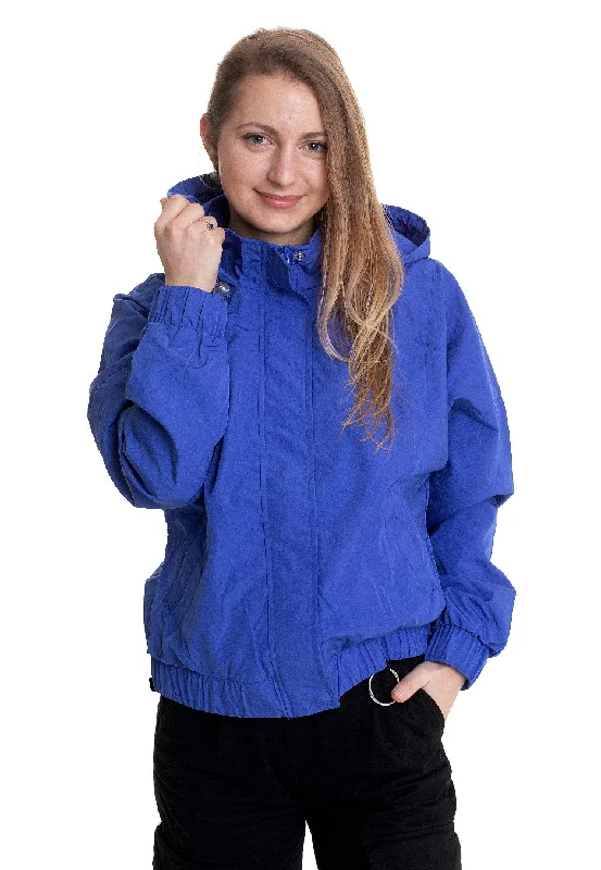 Fur - effect jackets in a long, maxi style for a more elegant lookUrban Classics - Ladies Oversized Shiny Crinkle Nylon Sporty Blue - Jacket Fur - effect jackets in a long, maxi style for a more elegant lookUrban Classics - Ladies Oversized Shiny Crinkle Nylon Sporty Blue - Jacket