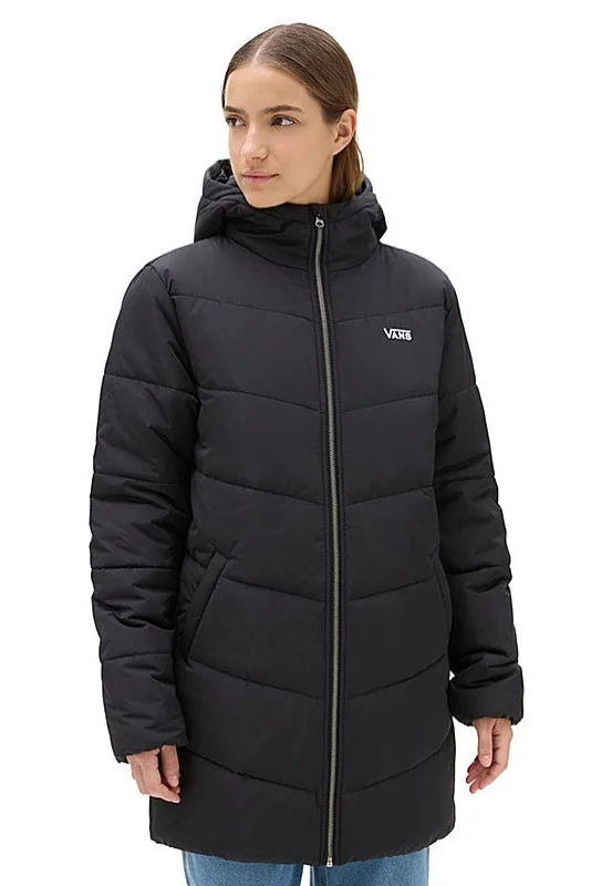 Corduroy jackets with a corduroy - covered zipper for a more cohesive lookVans - Foundry Long MTE Black - Jacket Corduroy jackets with a corduroy - covered zipper for a more cohesive lookVans - Foundry Long MTE Black - Jacket