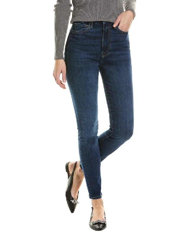 Denim jeans for a pet - walking session for a laid - back and practical look7 For All Mankind Sophie Blue Ultra High-Rise Skinny Jean Denim jeans for a pet - walking session for a laid - back and practical look7 For All Mankind Sophie Blue Ultra High-Rise Skinny Jean