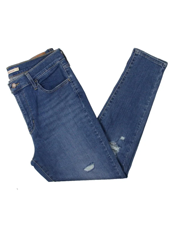 Denim jeans for a snowboarding trip with appropriate layering720 Womens Destroyed High Rise Skinny Crop Jeans Denim jeans for a snowboarding trip with appropriate layering720 Womens Destroyed High Rise Skinny Crop Jeans