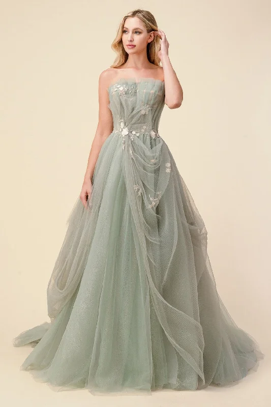 Wedding Dresses with High Neck and Embroidered Back and Sheer Sleeves for a Modest and Intricate LookA1015 Wedding Dresses with High Neck and Embroidered Back and Sheer Sleeves for a Modest and Intricate LookA1015