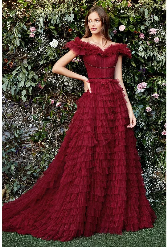 Wedding Dresses with Metallic Studs and Leather Trim and Sequined Belt for an Edgy and Rocker LookA1032 Wedding Dresses with Metallic Studs and Leather Trim and Sequined Belt for an Edgy and Rocker LookA1032