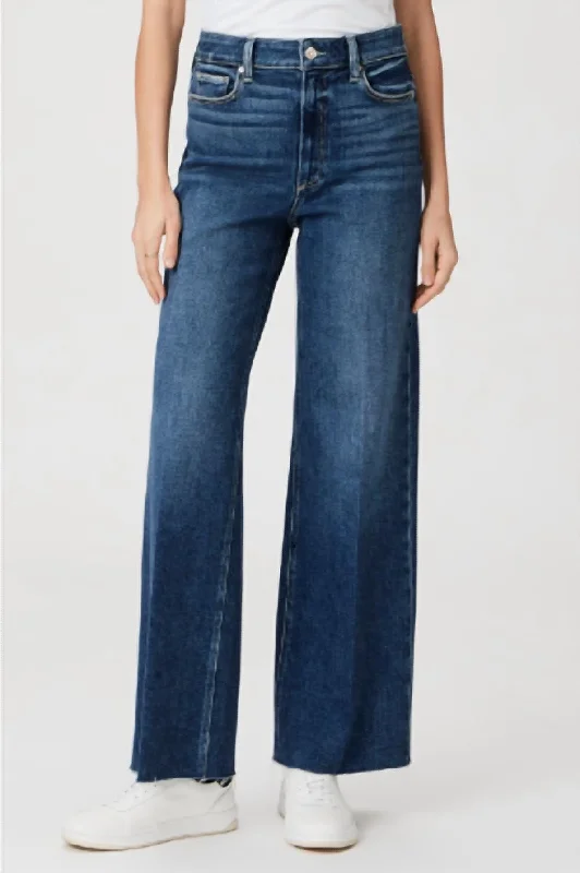 Embroidered floral denim jeans for a feminine and delicate touchAnessa 31" Wide Leg Jean In Arpeggio Embroidered floral denim jeans for a feminine and delicate touchAnessa 31" Wide Leg Jean In Arpeggio