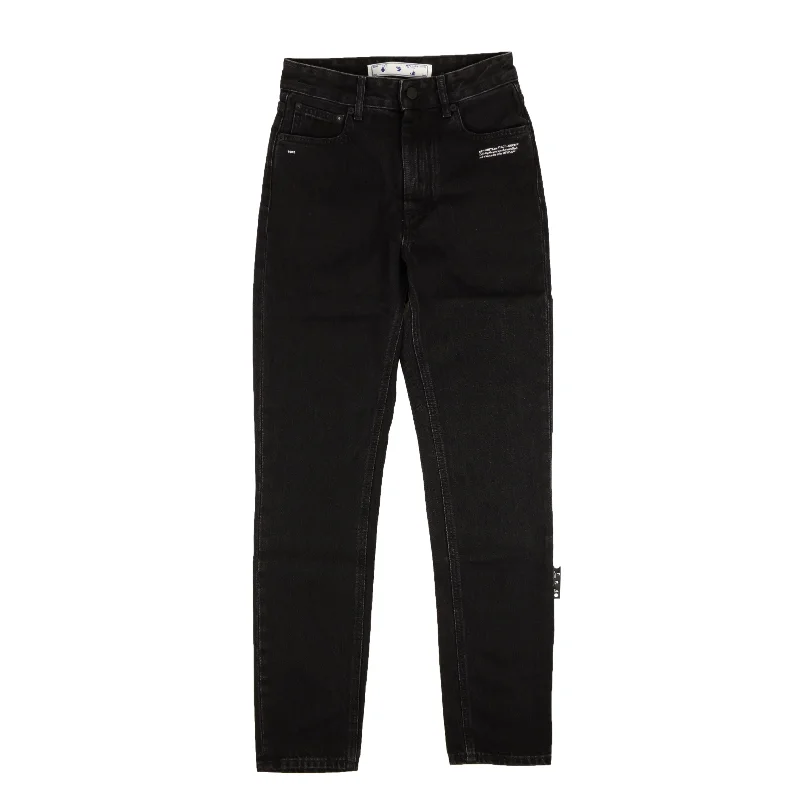 Denim jeans for a pet - walking session for a laid - back and practical lookBlack Straight Leg Denim Jeans Denim jeans for a pet - walking session for a laid - back and practical lookBlack Straight Leg Denim Jeans