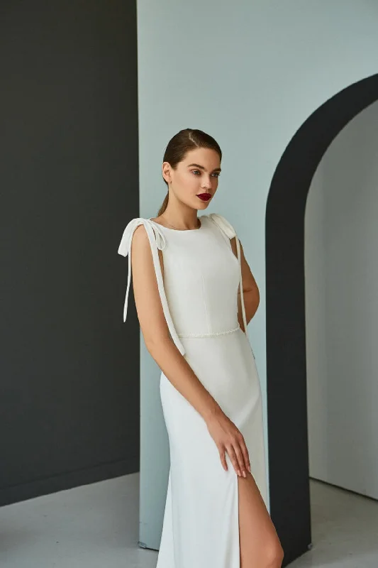 Beaded Wedding Dresses with Tulle and Lace Combo for a Dreamy LookGenaya