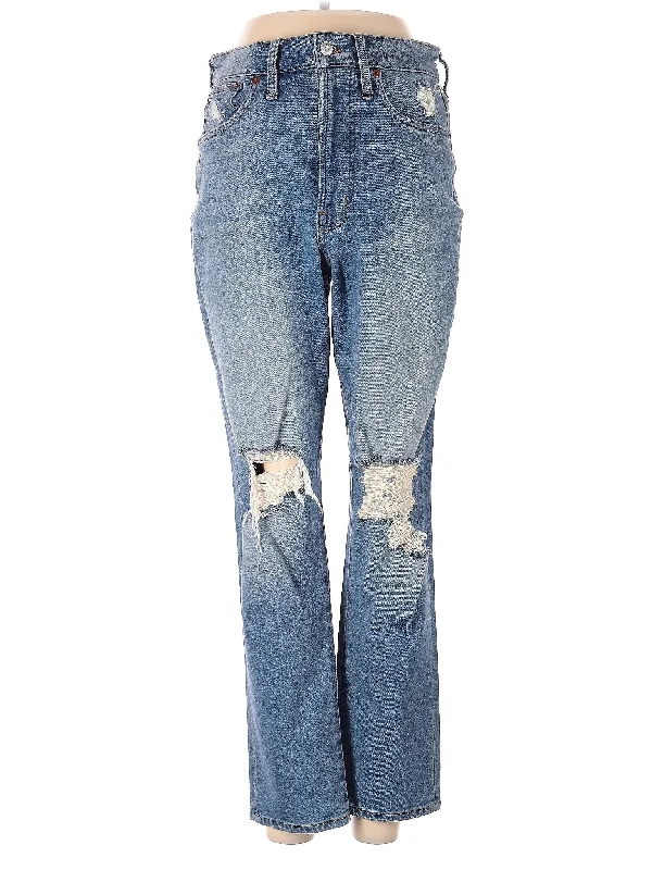 Moisture - wicking denim jeans for active wear and sportsHigh-Rise Bootleg Jeans