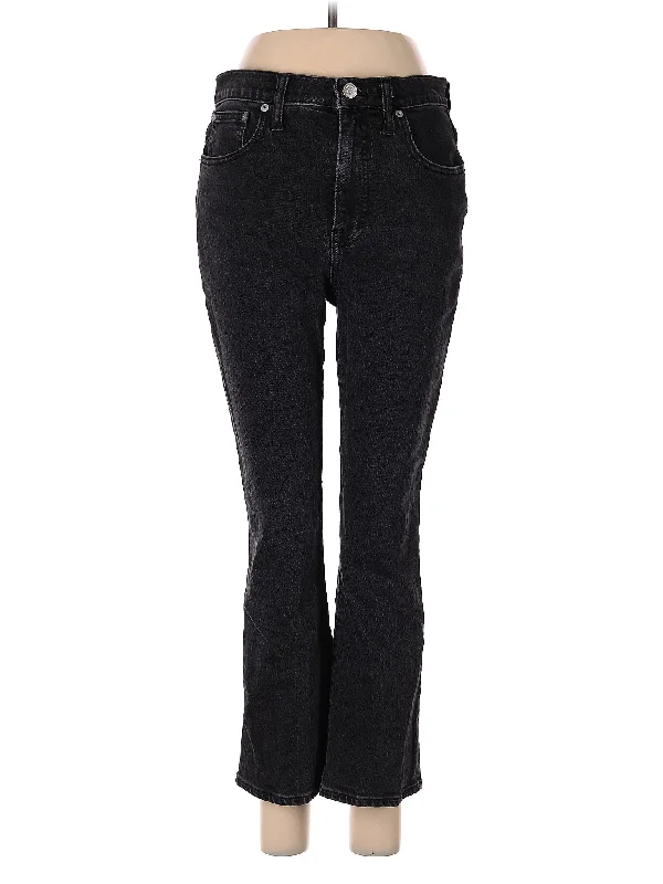 Denim jeans for a movie night with a cozy sweater or jacketHigh-Rise Bootleg Jeans in Dark Wash