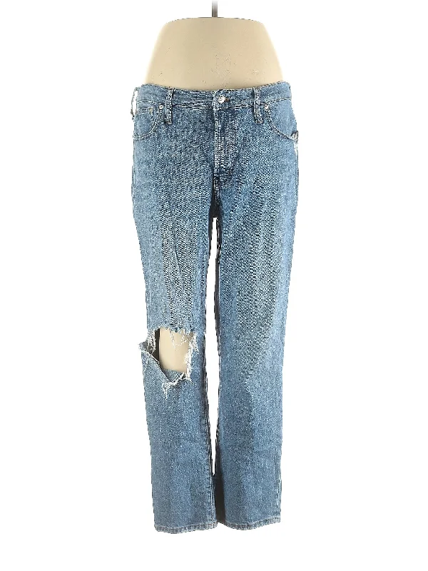 High - rise denim jeans with a tummy - control panel for a more comfortable fitHigh-Rise Boyjeans Jeans High - rise denim jeans with a tummy - control panel for a more comfortable fitHigh-Rise Boyjeans Jeans