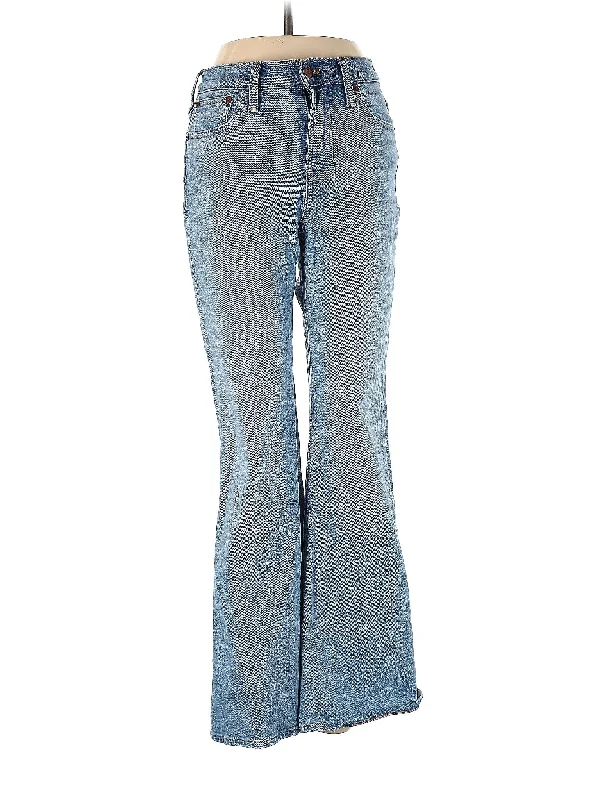 Luxury denim jeans made from premium materials like Japanese selvedge denimHigh-Rise Flare Jeans in Light Wash