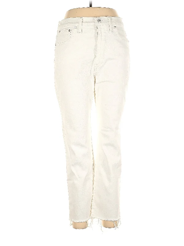 Denim jeans for a family gathering in a casual settingHigh-Rise Straight-leg Jeans