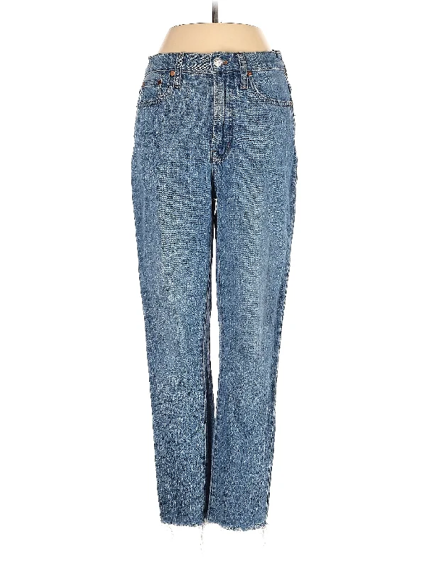 Heavy - duty denim jeans for durability and long - lasting wearHigh-Rise Straight-leg Jeans in Medium Wash Heavy - duty denim jeans for durability and long - lasting wearHigh-Rise Straight-leg Jeans in Medium Wash