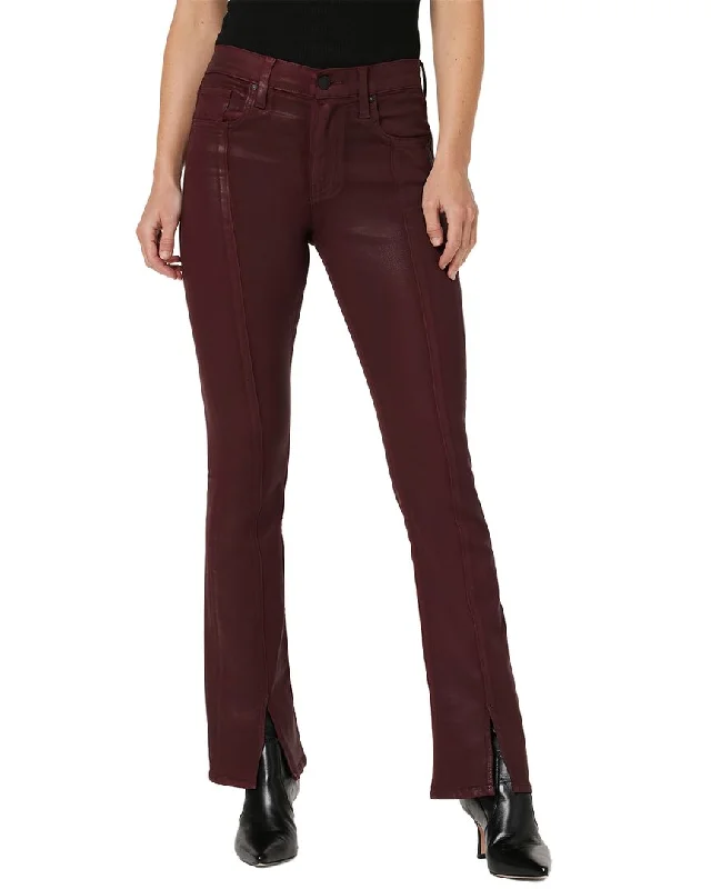 Contemporary - designed denim jeans with modern details like asymmetrical seams or unique hardwareHUDSON Jeans Barbara Coated Bordeaux Bootcut Jean Contemporary - designed denim jeans with modern details like asymmetrical seams or unique hardwareHUDSON Jeans Barbara Coated Bordeaux Bootcut Jean