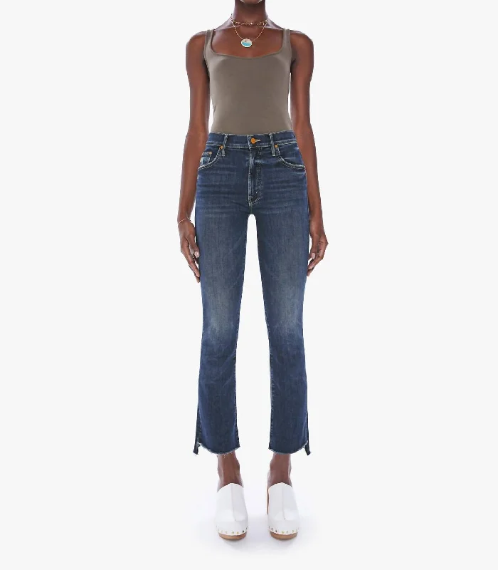 Denim jeans with a raw - edge hem for a rugged and unfinished lookInsider Crop Step Fray Jean In Teaming Up Denim jeans with a raw - edge hem for a rugged and unfinished lookInsider Crop Step Fray Jean In Teaming Up