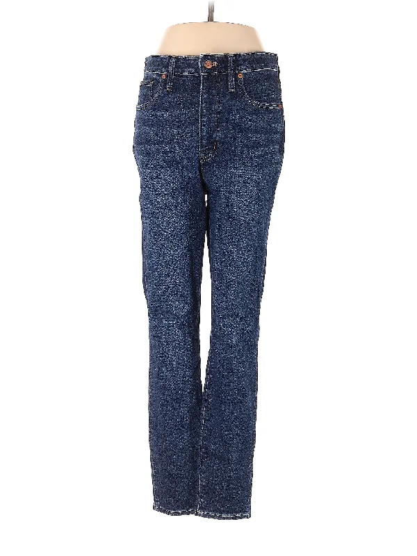 Denim jeans for a fashion show as part of a unique and eye - catching outfitLow-Rise Bootleg Jeans in Medium Wash Denim jeans for a fashion show as part of a unique and eye - catching outfitLow-Rise Bootleg Jeans in Medium Wash