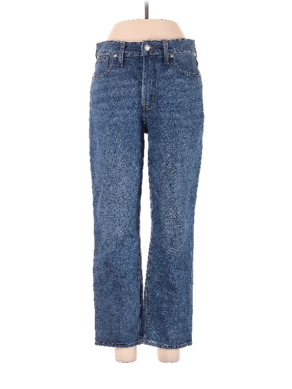 Acid - wash denim jeans with a retro 80s - inspired aestheticLow-Rise Straight-leg Jeans in Medium Wash Acid - wash denim jeans with a retro 80s - inspired aestheticLow-Rise Straight-leg Jeans in Medium Wash