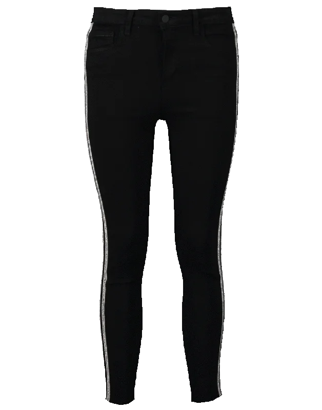 Light - wash denim jeans in a straight - leg silhouette for a fresh and summery feelMargot Tux Stripe Jean Light - wash denim jeans in a straight - leg silhouette for a fresh and summery feelMargot Tux Stripe Jean