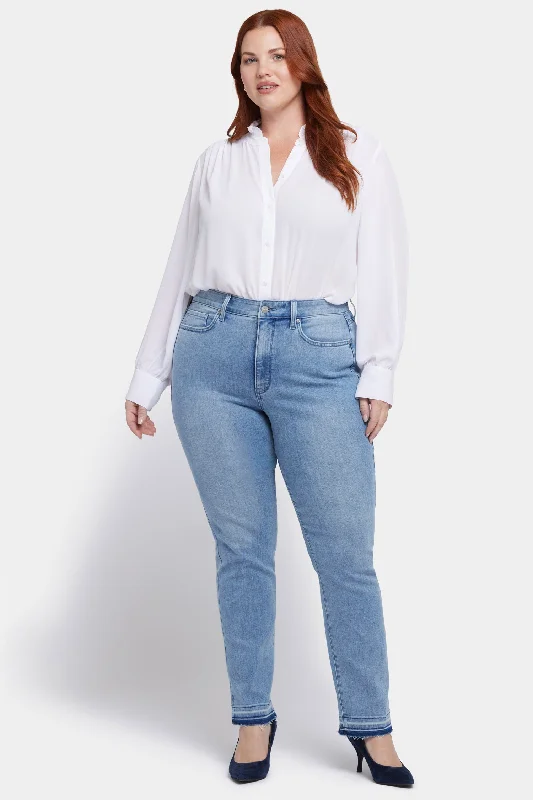 Cargo - pocket denim jeans with multiple utility pockets for added functionalityMarilyn Straight Jeans In Plus Size - Big Skies Cargo - pocket denim jeans with multiple utility pockets for added functionalityMarilyn Straight Jeans In Plus Size - Big Skies