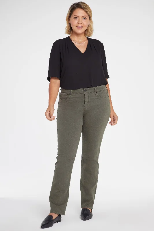Thermal - lined denim jeans for warmth in cold weatherMarilyn Straight Jeans In Plus Size - Deep Depths Thermal - lined denim jeans for warmth in cold weatherMarilyn Straight Jeans In Plus Size - Deep Depths