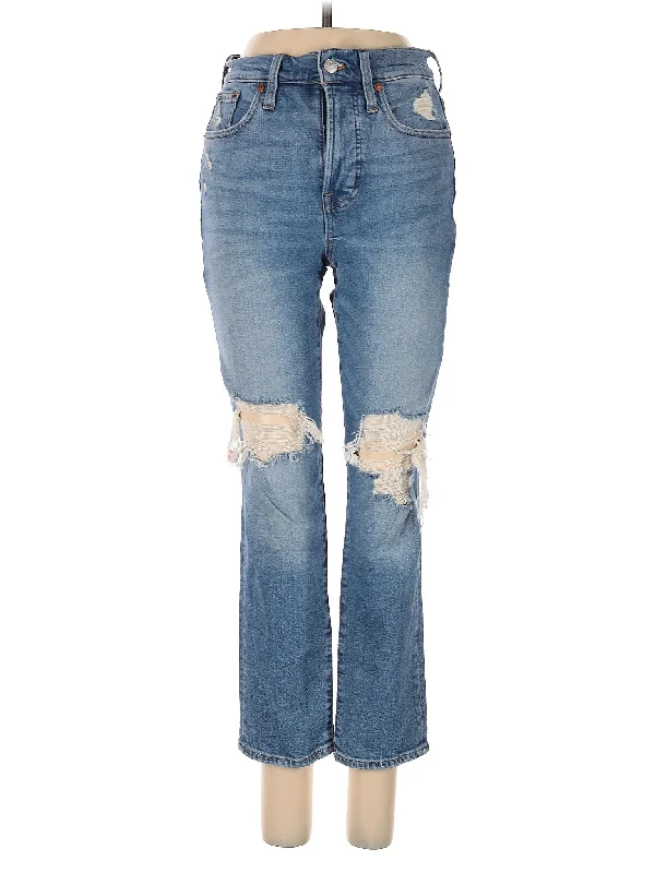 Denim jeans for a barbecue with friends and familyMid-Rise Bootleg Jeans
