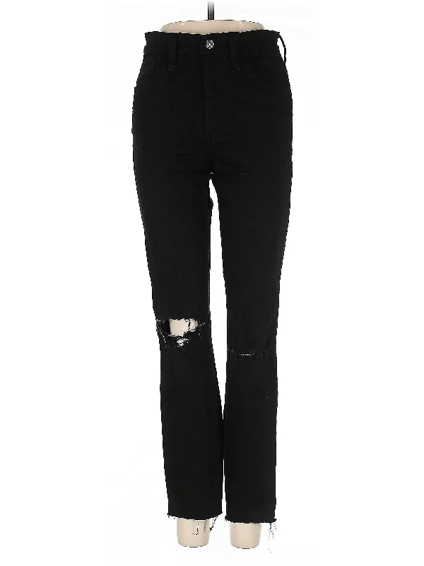 Moisture - wicking denim jeans for active wear and sportsMid-Rise Bootleg Jeans
