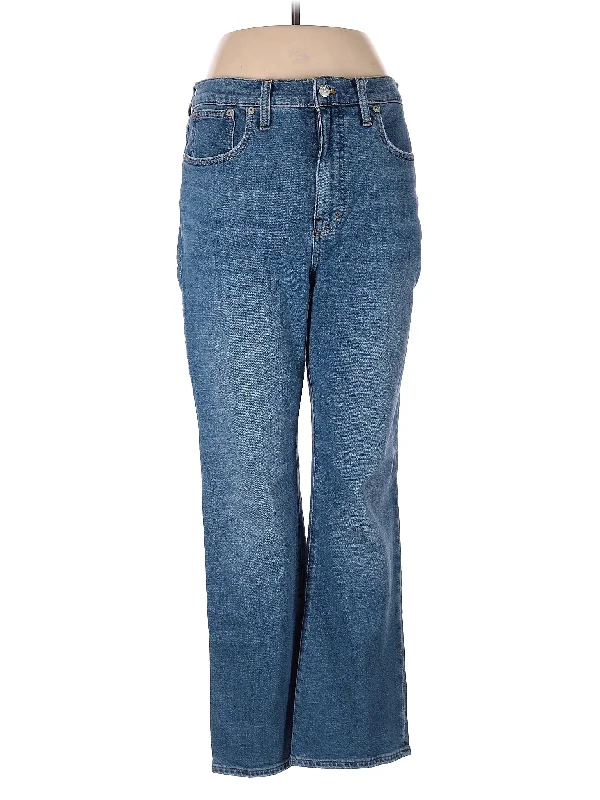 Mid - rise denim jeans for a balanced and comfortable fit for all body typesMid-Rise Bootleg Jeans in Medium Wash Mid - rise denim jeans for a balanced and comfortable fit for all body typesMid-Rise Bootleg Jeans in Medium Wash