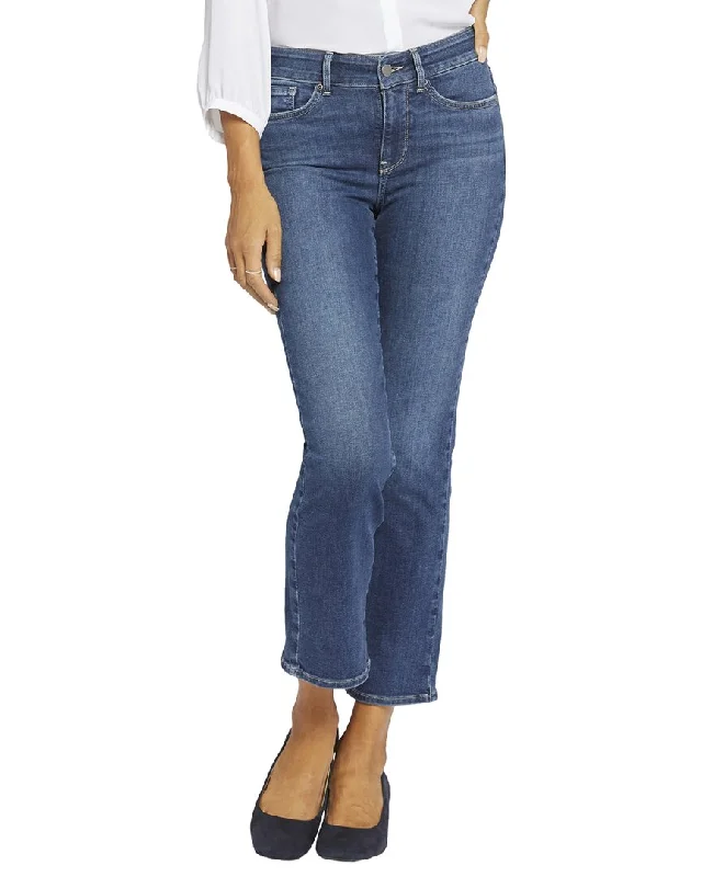 Recycled denim jeans made from repurposed materials for an environmentally conscious optionNYDJ Marilyn Dimension Ankle Crop Jean Recycled denim jeans made from repurposed materials for an environmentally conscious optionNYDJ Marilyn Dimension Ankle Crop Jean